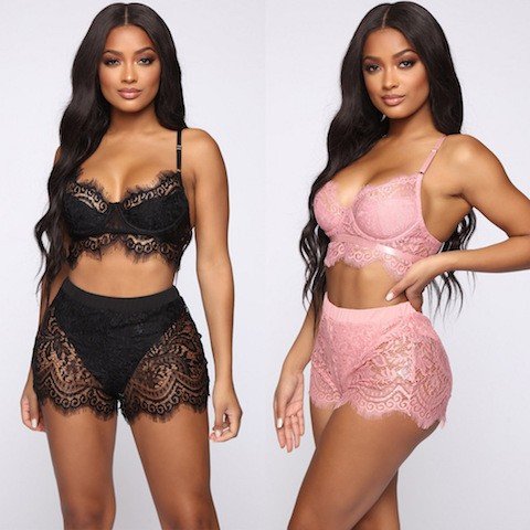 Nuisette Dentelle Fashion Eraspooky
